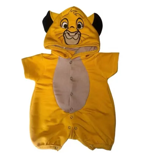 Macacão bebê Simba Rei Leão