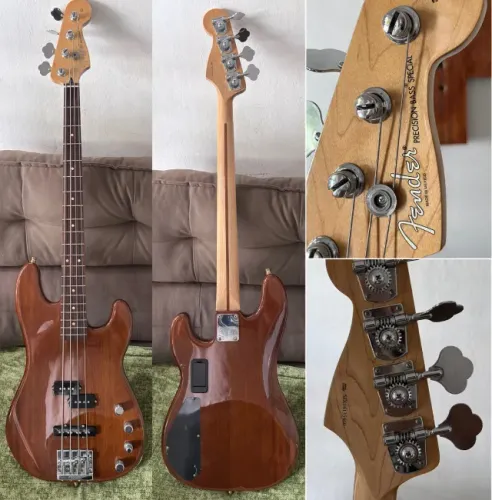 Fender Precision Jazz Okoume Special Edition Deluxe Series MX