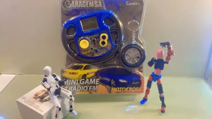 Mini Game Volante Garagem SA Candide - Lacrado - Com Rádio FM + Chaveiro