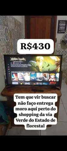 Samsung 32 smart funcionando tudo certinho só ligar e usar sem defeito
