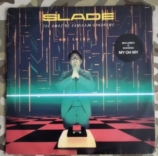 Vinil LP Slade - The Amazing Kamikaze Syndrome (1984) Hard Rock / Glam Matrix: 104.7117 A