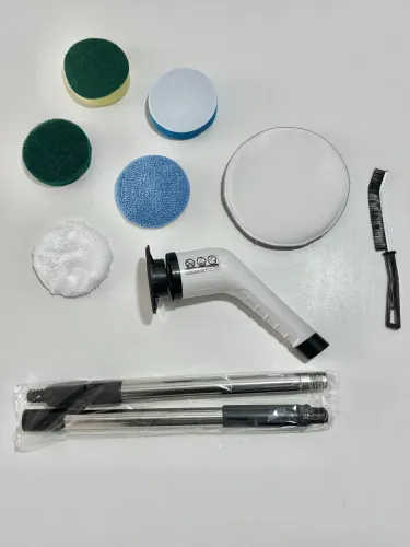 ? Kit Escova Elétrica Multiuso com Acessórios + Caixa ?