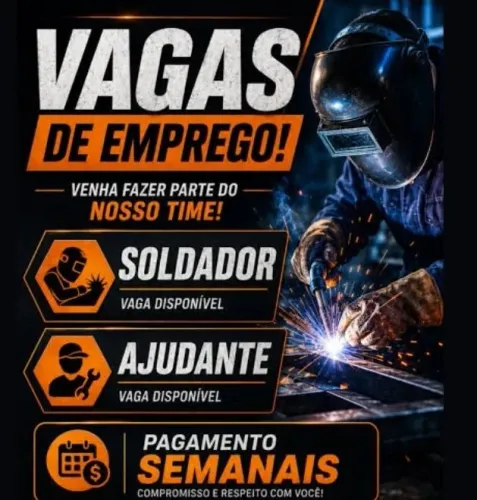 VAGA PARA SOLDADOR