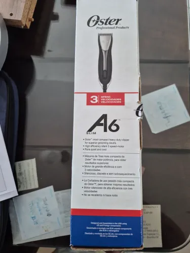 Máquina de Tosa Nova na Caixa A6