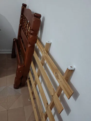 Cama solteiro e colchão Excelente conservação