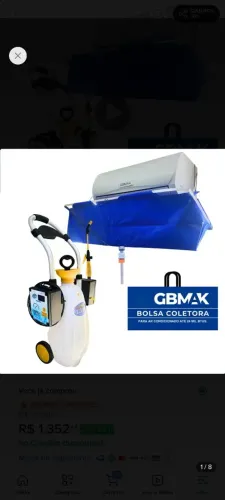 Máquina 130 Psi lavadoura de ar condicionado