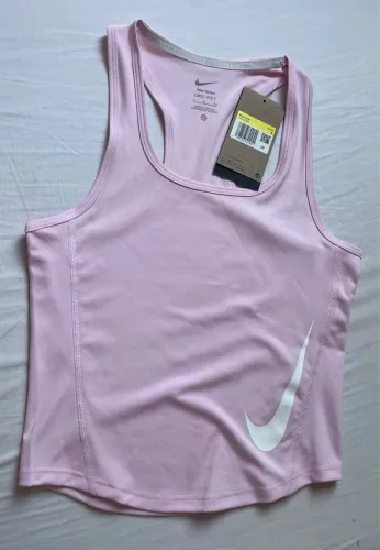 Regata feminina Nike Running Dry-Fit rosa