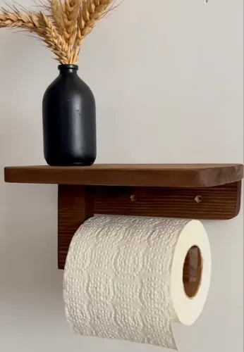 Suporte de papel higiênico 