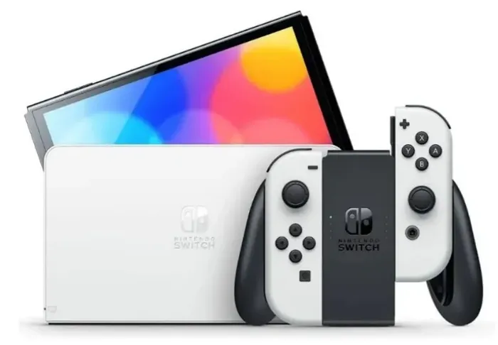 Nintendo Switch OLED 64GB + CARTÃO DE MEMÓRIA 128GB BRANCO