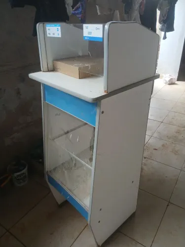 Balcão caixa para comércio