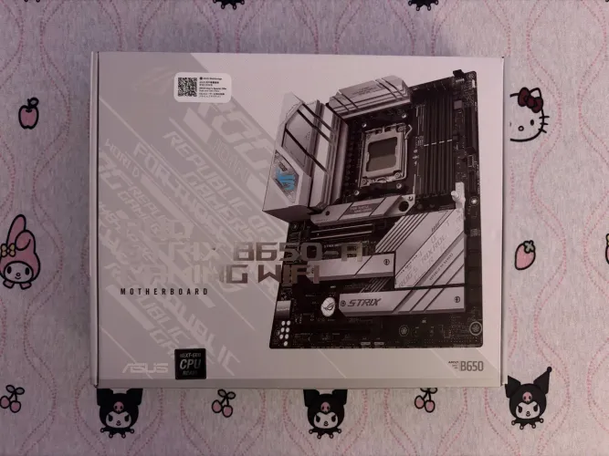 PLACA-MÃE ASUS ROG STRIX B650-A GAMING WI-FI, AMD AM5 B650, ATX, DDR5, WI-FI, BRANCO