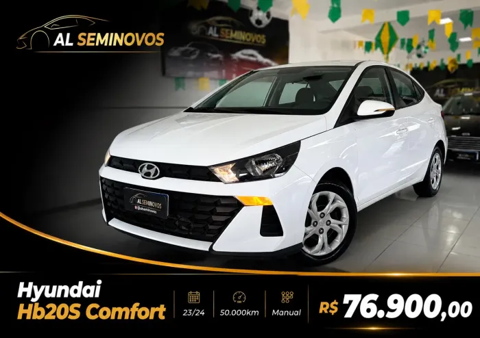Hyundai HB20S Comfort 1.0 Flex 12V Mec. 2024