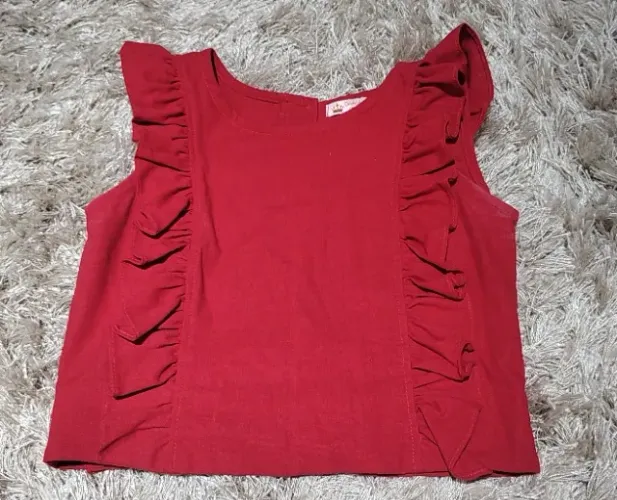 Blusa em alfaiataria 