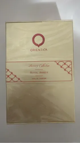 Perfume Royal Amber EDP 150ml Orientica original novo lacrado na caixa com garantia