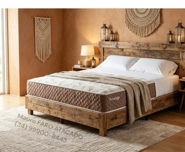 Super Promoção Colchão casal Molas Ensacadas
