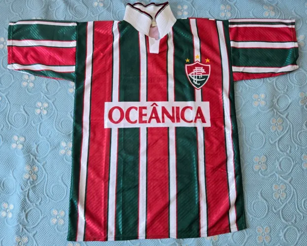 Camisa Fluminense Vintage Oceânica e MTV #10 Anos 90/2000 ? Sublimada Rara Bootleg