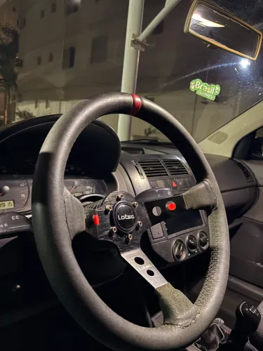 Volante Lotse Dakar camurça 