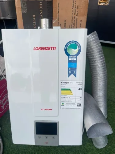 Aquecedor de Água a Gás Lorenzetti LZ 1600DE GN