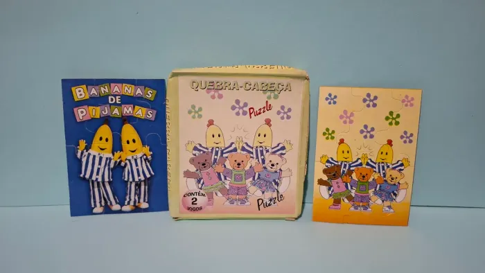 Bananas de Pijama Quebra cabeça Vintage