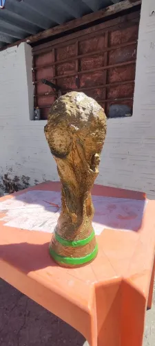 TAÇA COPA DO MUNDO - Réplica Tam Oficial