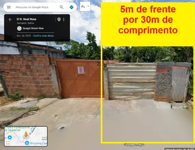 Terreno com boa infraestrutura em Área Comercial 150m²
