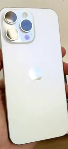 iPhone 16 pro Max branco 7 meses de uso