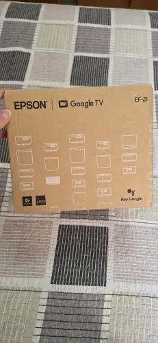 Projetor Epson EF-21 Laser Full HD com Google TV lacrado