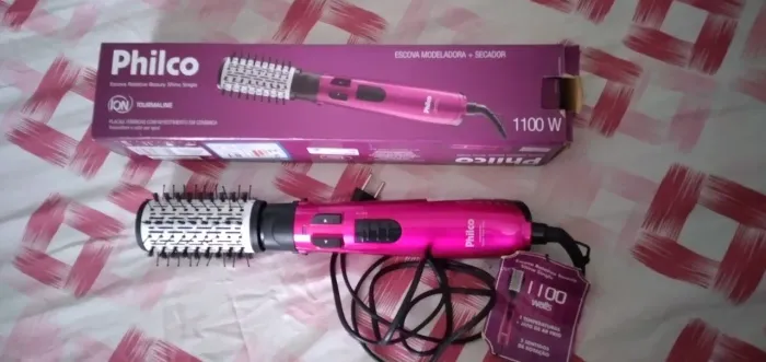 Escova modeladora+secador