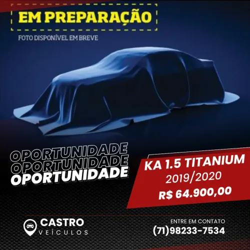 Ford KA 1.5 Titanium 12V Flex 5P Aut. 2020