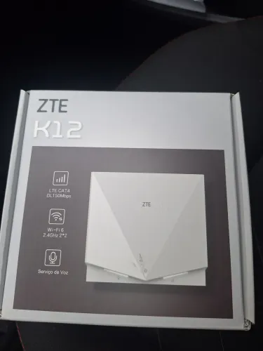 Modem roteador chip 5G wifi 6 ZTE K12