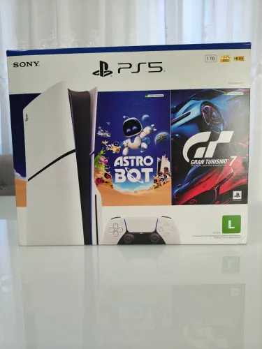 Caixa PS5 completa