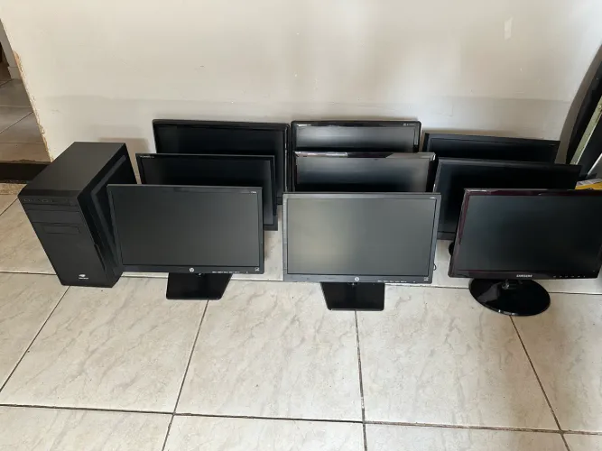 Monitor completo i3 com ssd novo para empresas top loja com garantia