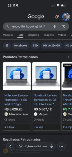 Thinkbook i5 13ª / 16GB DDR5 5200mhz - 12x