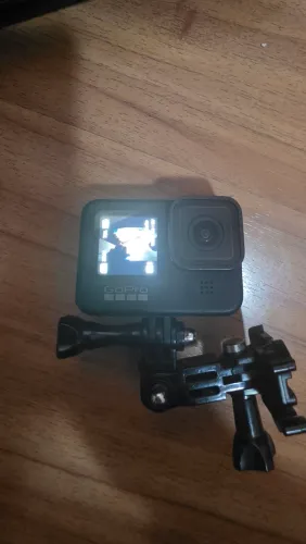 GoPro 9 black com acessórios