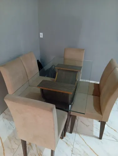 Mesa jantar 6 cadeiras 