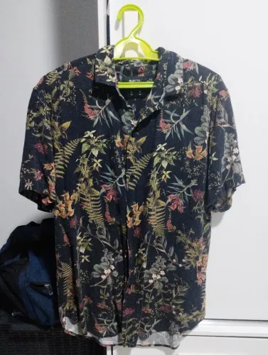 Camisa de botão BlueSteel (Tam M)