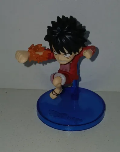 BONECO ACTION FIGURE MINIATURA ONE PIECE LUFFY