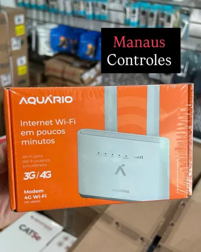 Moldem de Rede Internet 3G / 4G - Só inserir o chip 