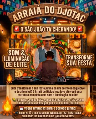 Aluguel  de dj, som e iluminação 