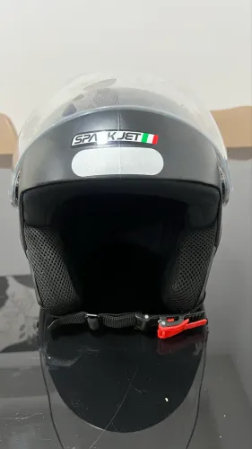 Capacete ebf spark jet aberto