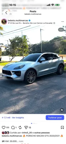 Porsche Macan GTS 2.9 Bi-turbo 380cv 2021
