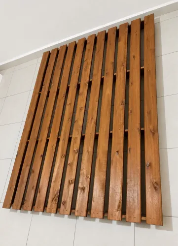 Cama Deck de Casal em Madeira Maciça - Nova 