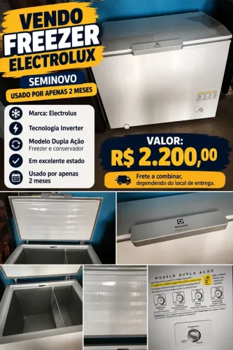 Freezer Eletrolux