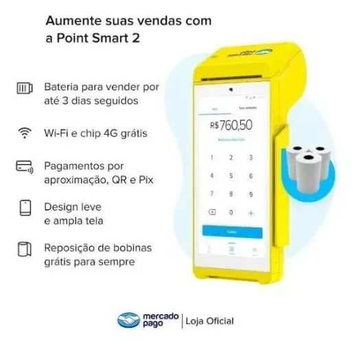 Máquinas de Cartão Mercado Pago
