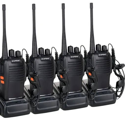 KIT 4 RÁDIOS COMUNICADORES