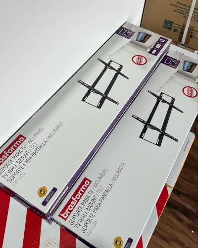 Suporte de Trilho para TV "37 a 85"Polegadas- Ultra Resistente