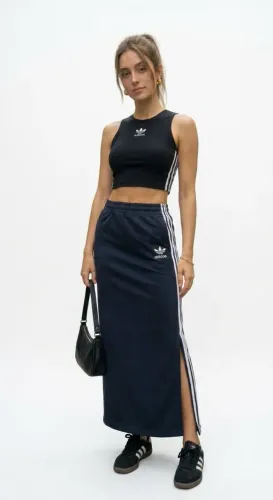 Kit Adidas Saia e Top preto