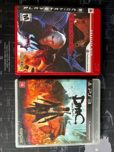 2 jogos ps3 Devil May Cry e Devil My Cry 4
