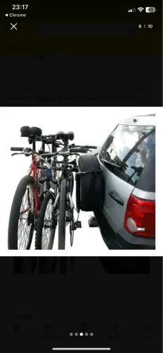 SUPORTE DE BICICLETA (TRANSBIKE) PARA ESTEPE