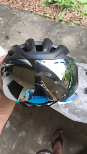Capacete coolchange com viseira